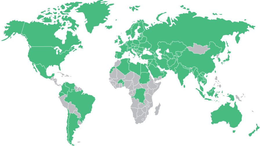 Creditsafe can deliver over 365 million credit reports from around the world instantly online